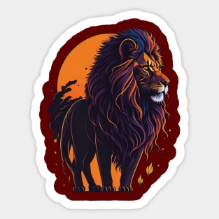 Lion-2 Sticker
